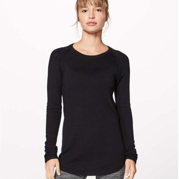 Lululemon Sunshine Coast Be Bold Long Sleeve Black - Picture 1 of 10